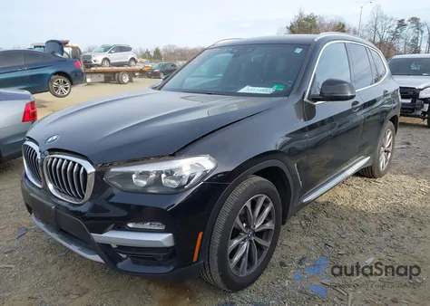 2019 BMW X3 xDrive30I из США, поврежденный, VIN 5UXTR9C56KLE11422